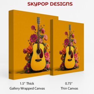Guitar Flower Art