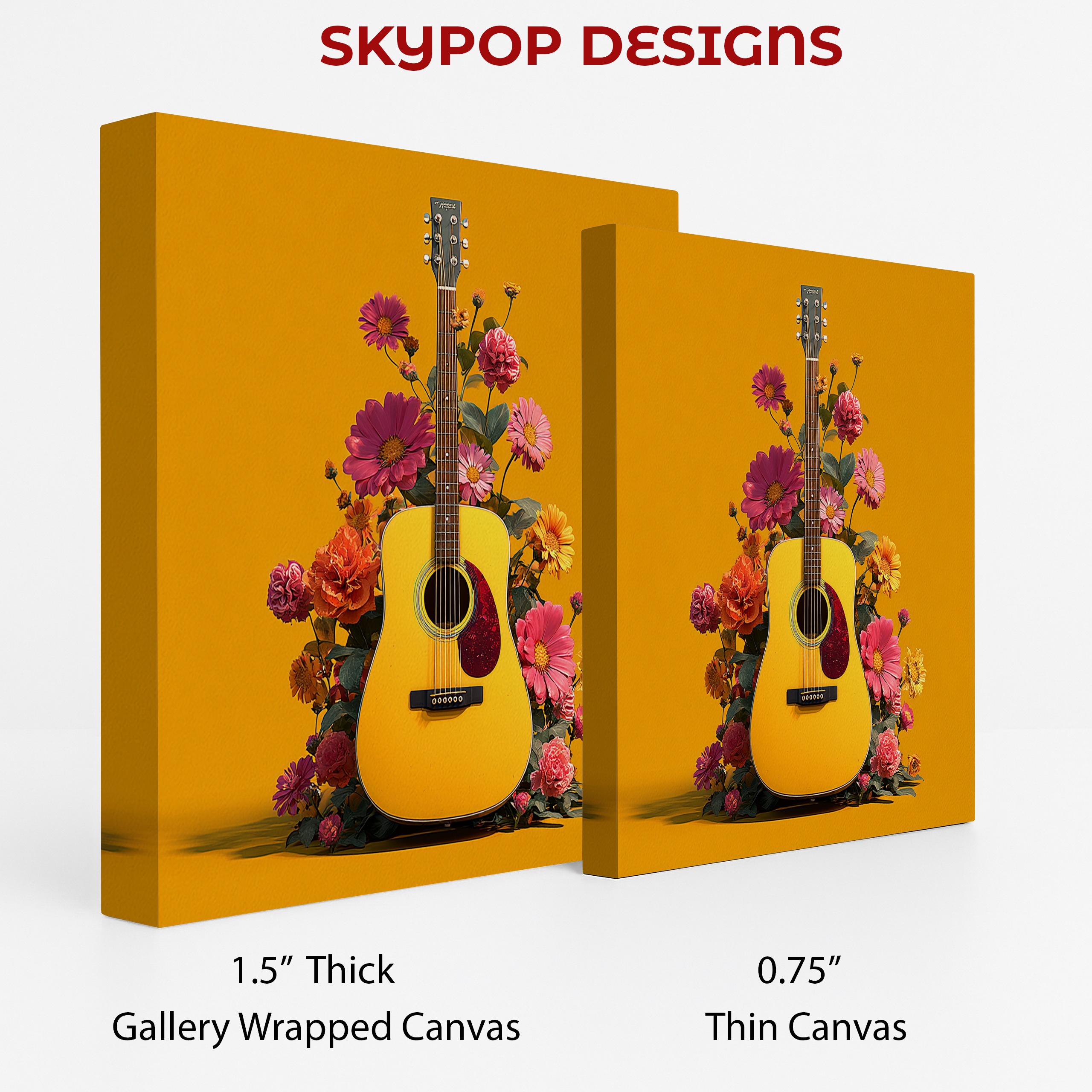 2.jpg Guitar Flower Art