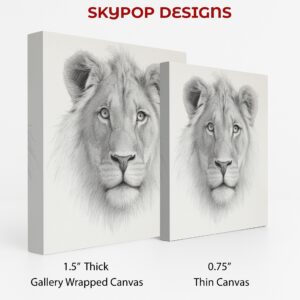 Lion Portrait Art