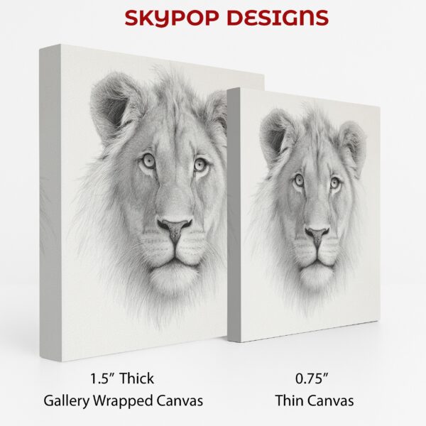 Lion Portrait Art