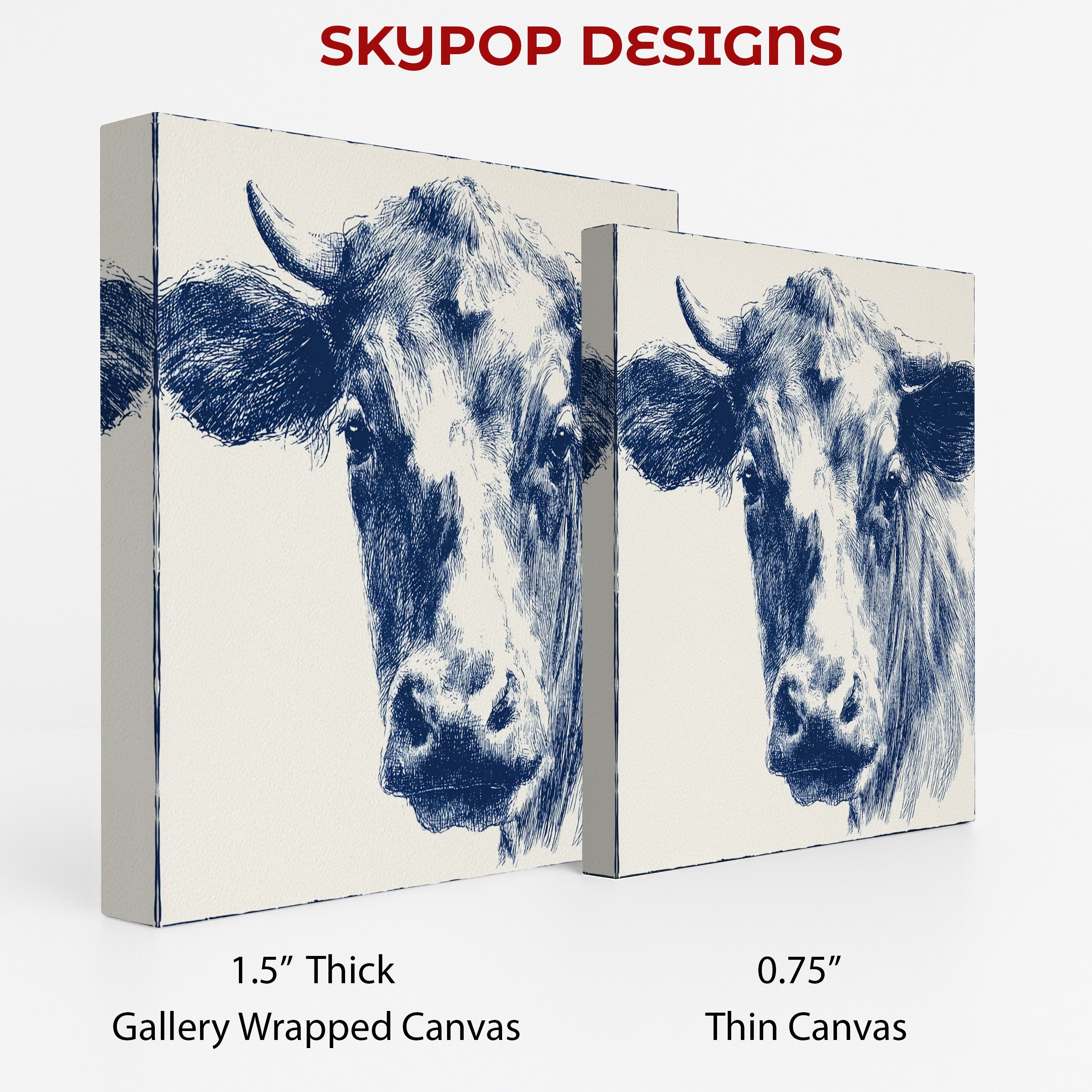 2.jpg Blue Cow Art