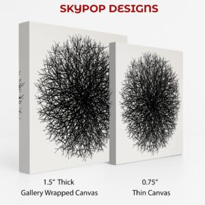 Intricate Branch Network Art