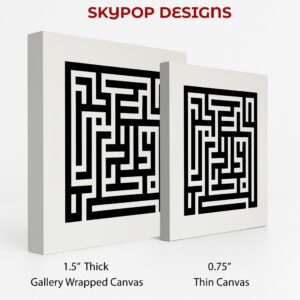 Geometric Maze Art