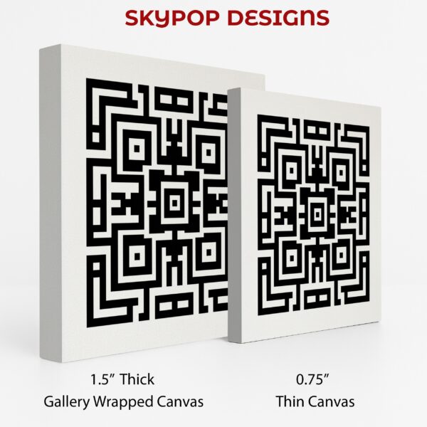 Geometric Maze Art