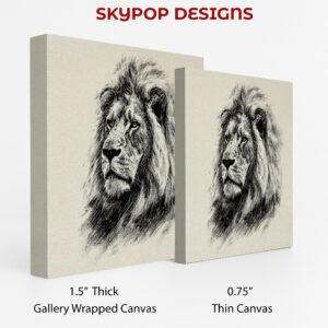 Lion Portrait Art