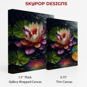 Water Lily Pond Art