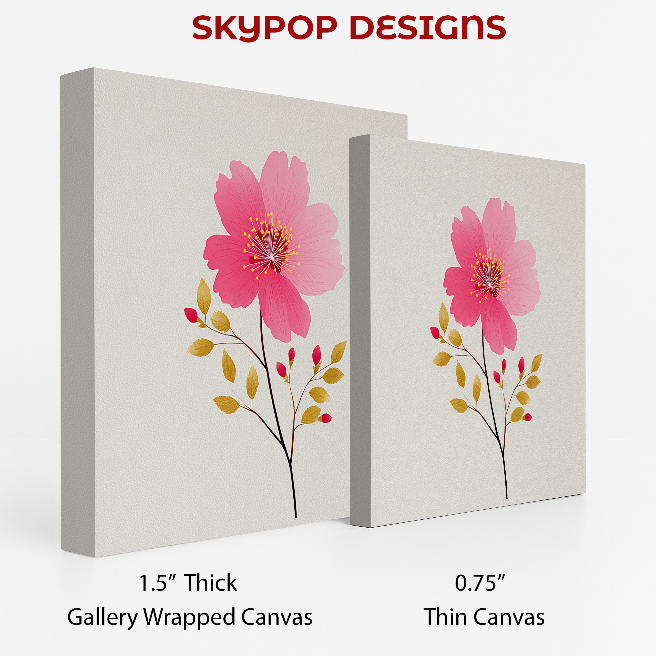 2.jpg Pink Cosmos Flower Art