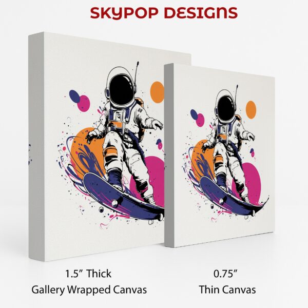 Astronaut Skater Art
