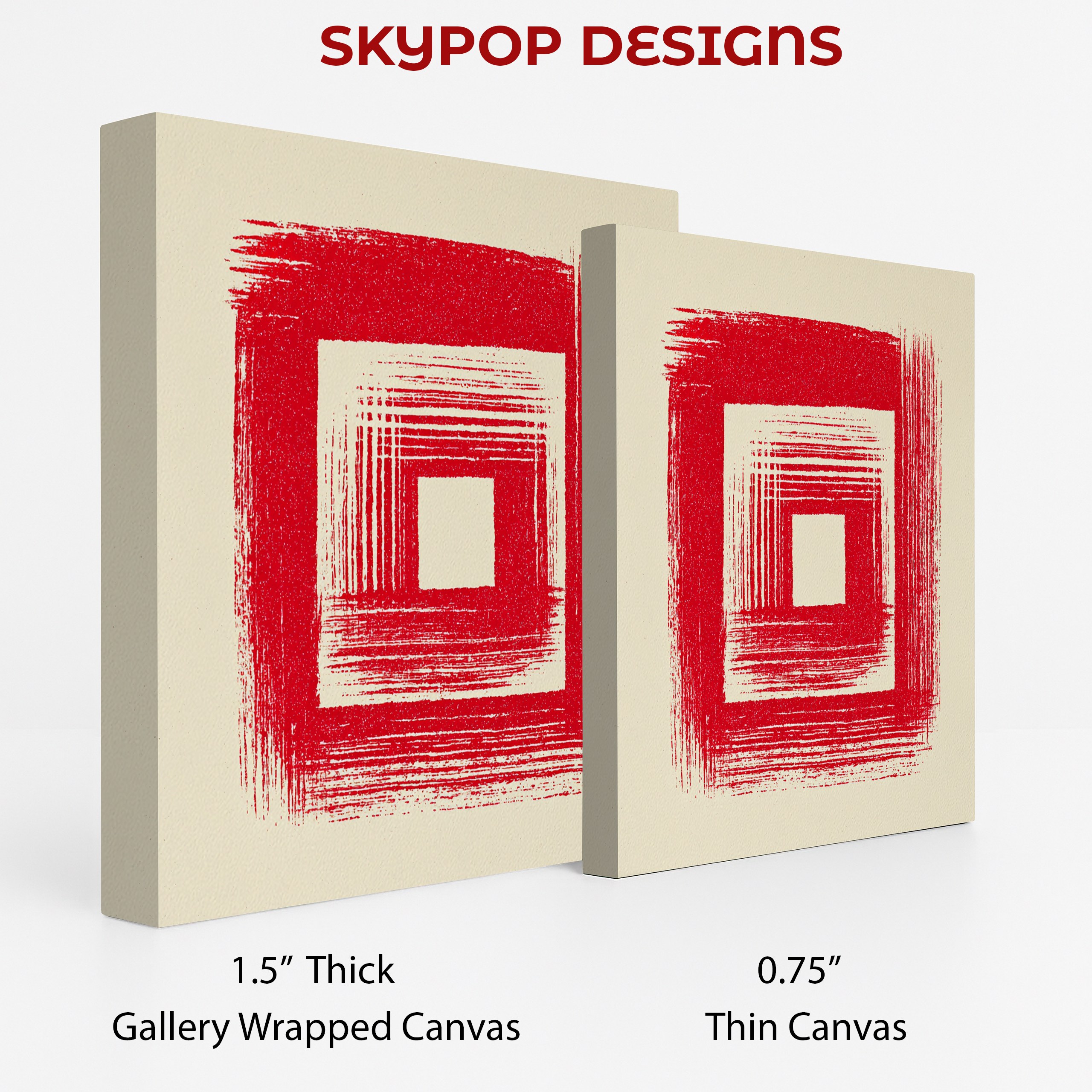 2.jpg Red Square Spiral Art