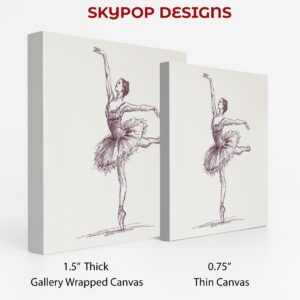 Ballerina Sketch Art