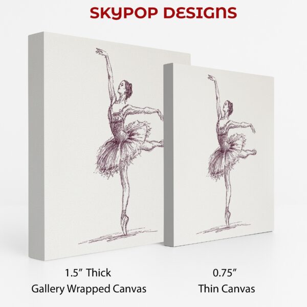 Ballerina Sketch Art
