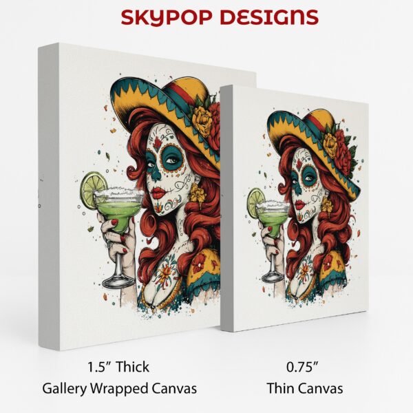 Day of the Dead Margarita Art