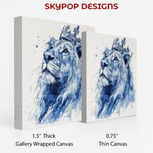Crowned Lion Art