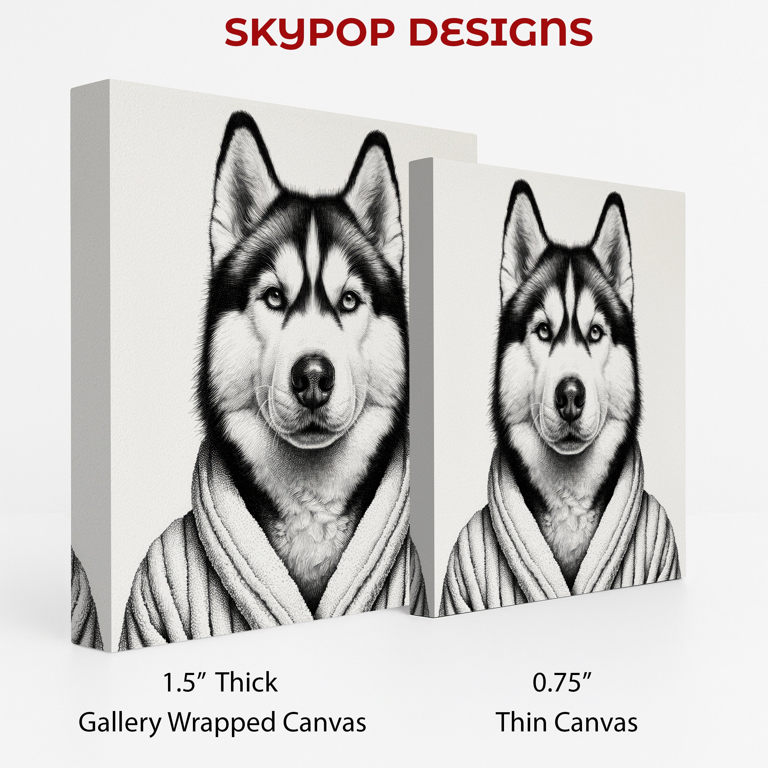 2.jpg Siberian Husky Art