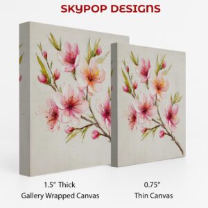Cherry Blossom Branch Art