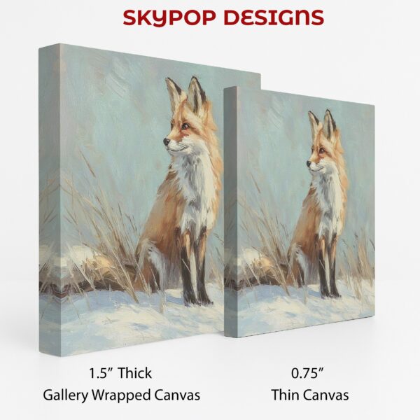 Fox Winter Art