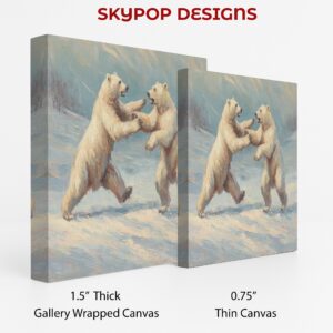 Polar Bear Dance Art