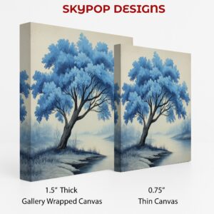 Blue Tree Art