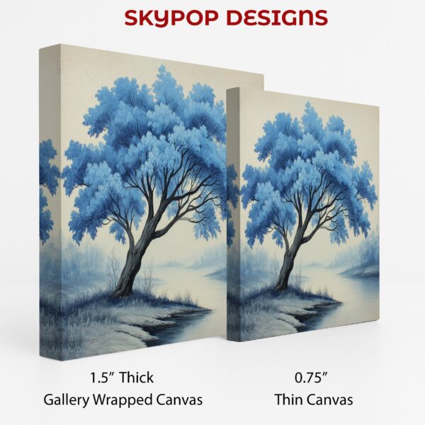 Blue Tree Art