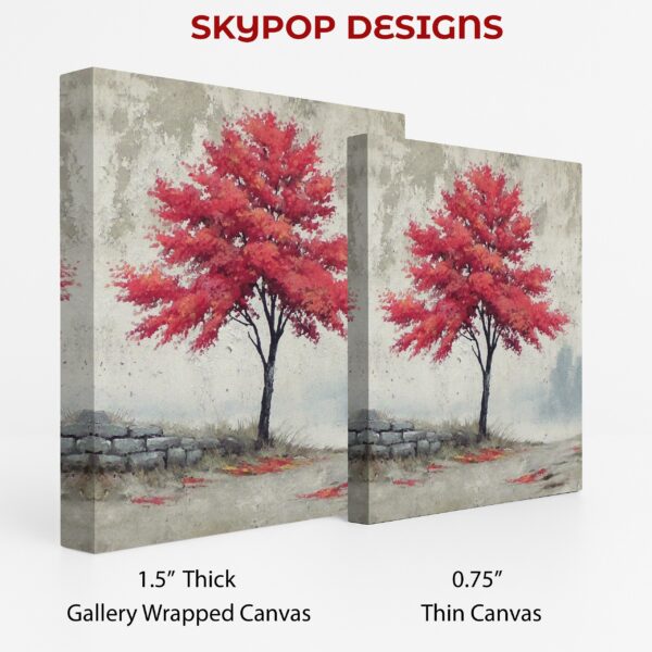 Red Maple Tree Art