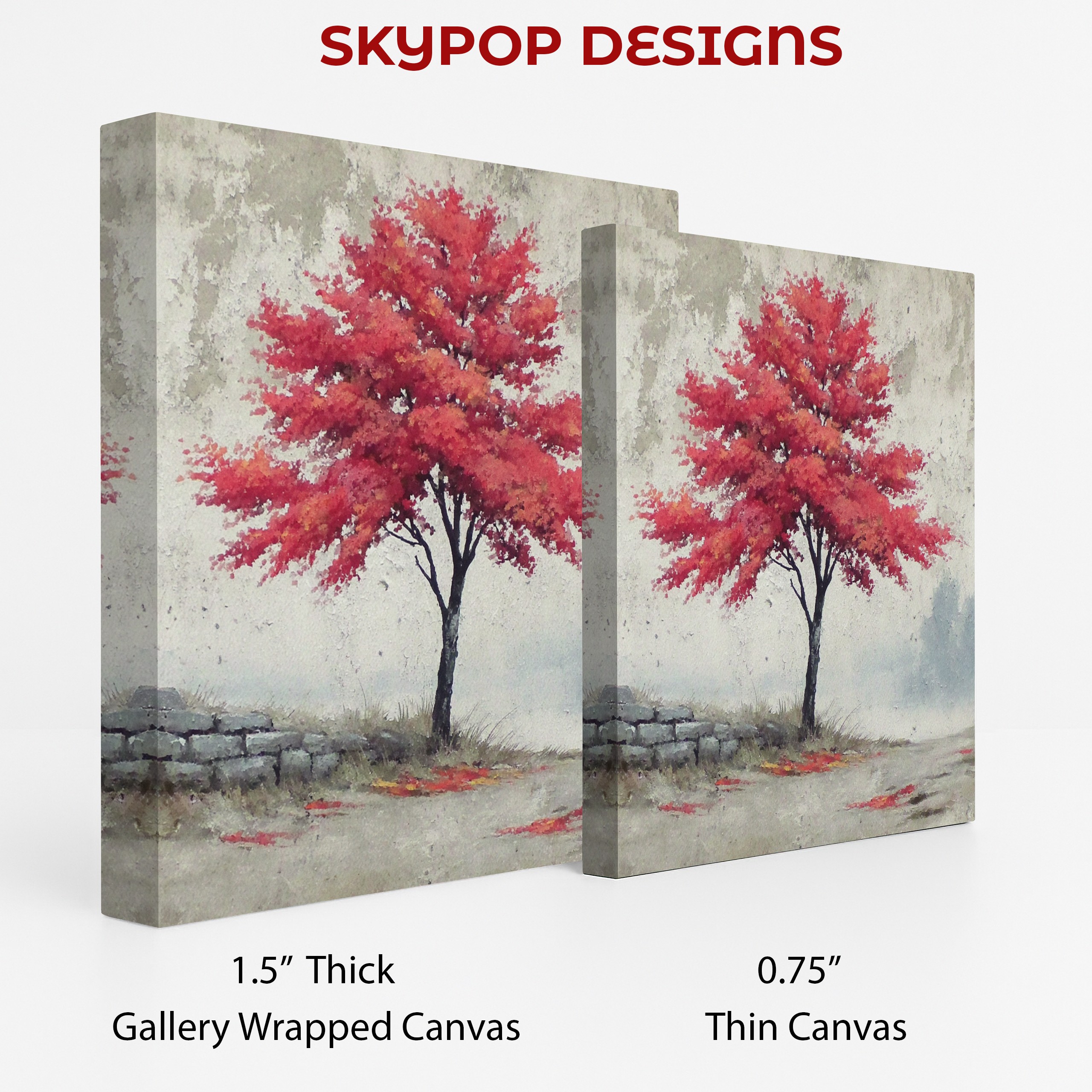 2.jpg Red Maple Tree Art