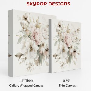 Soft Blush Floral Art