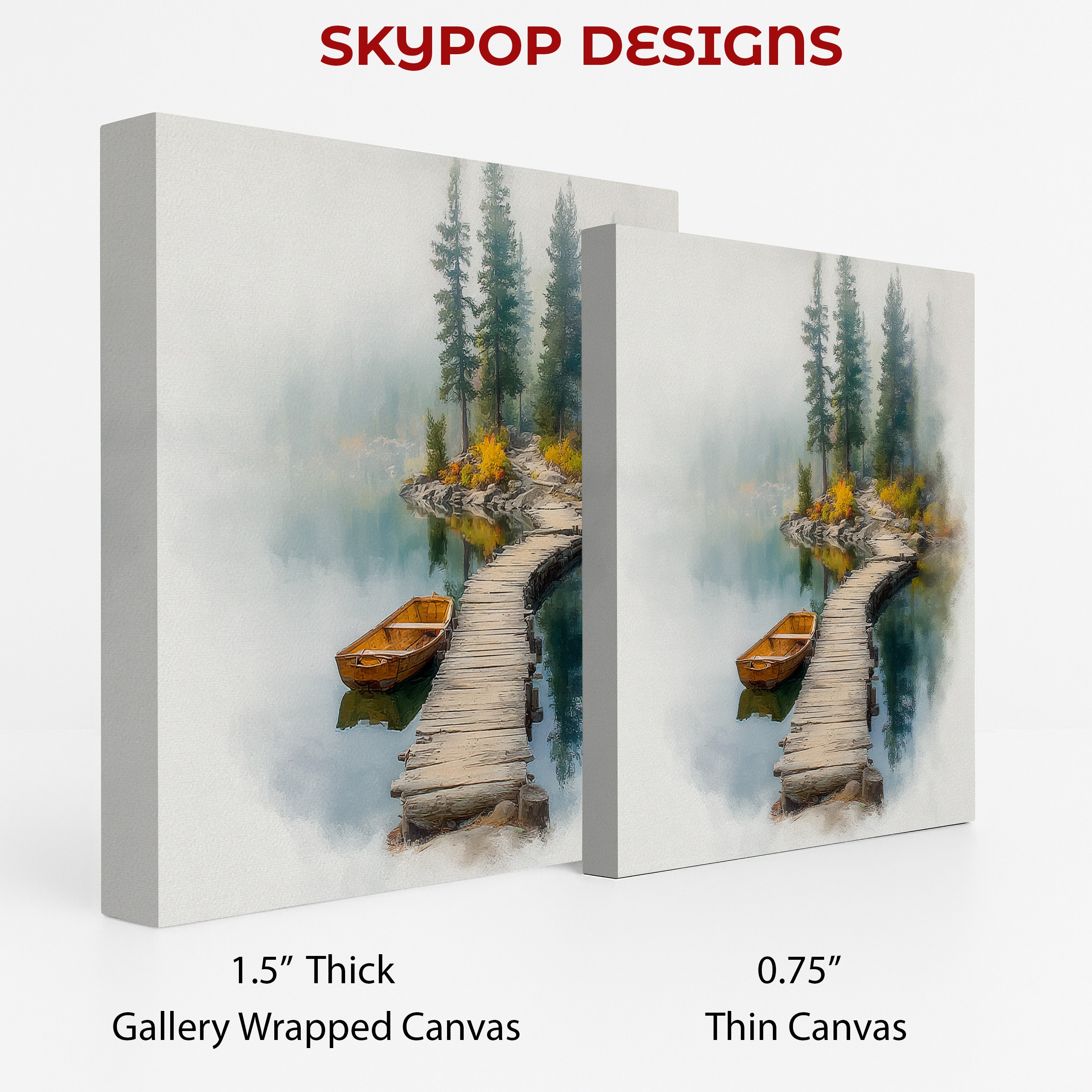 2.jpg Misty Lake Dock Art