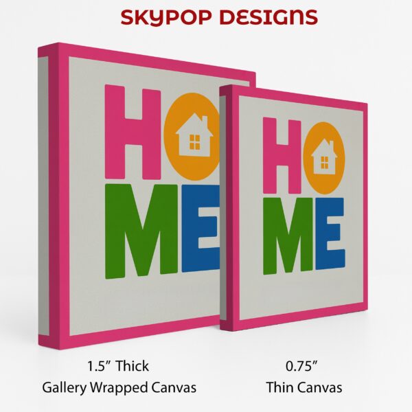 Colorful Home Typography Art