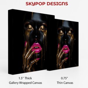 Golden Tears Beauty Art