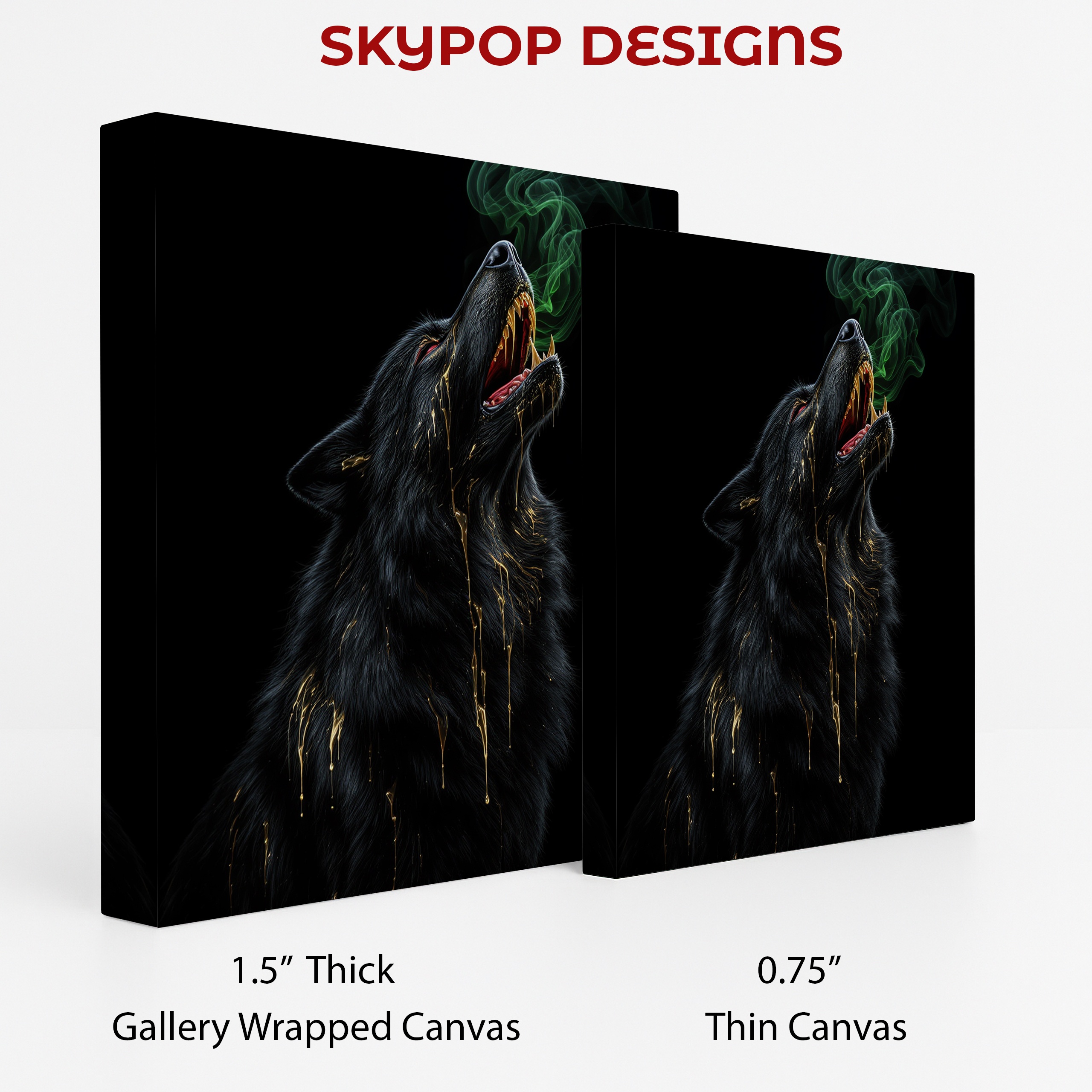 2.jpg Howling Wolf Art