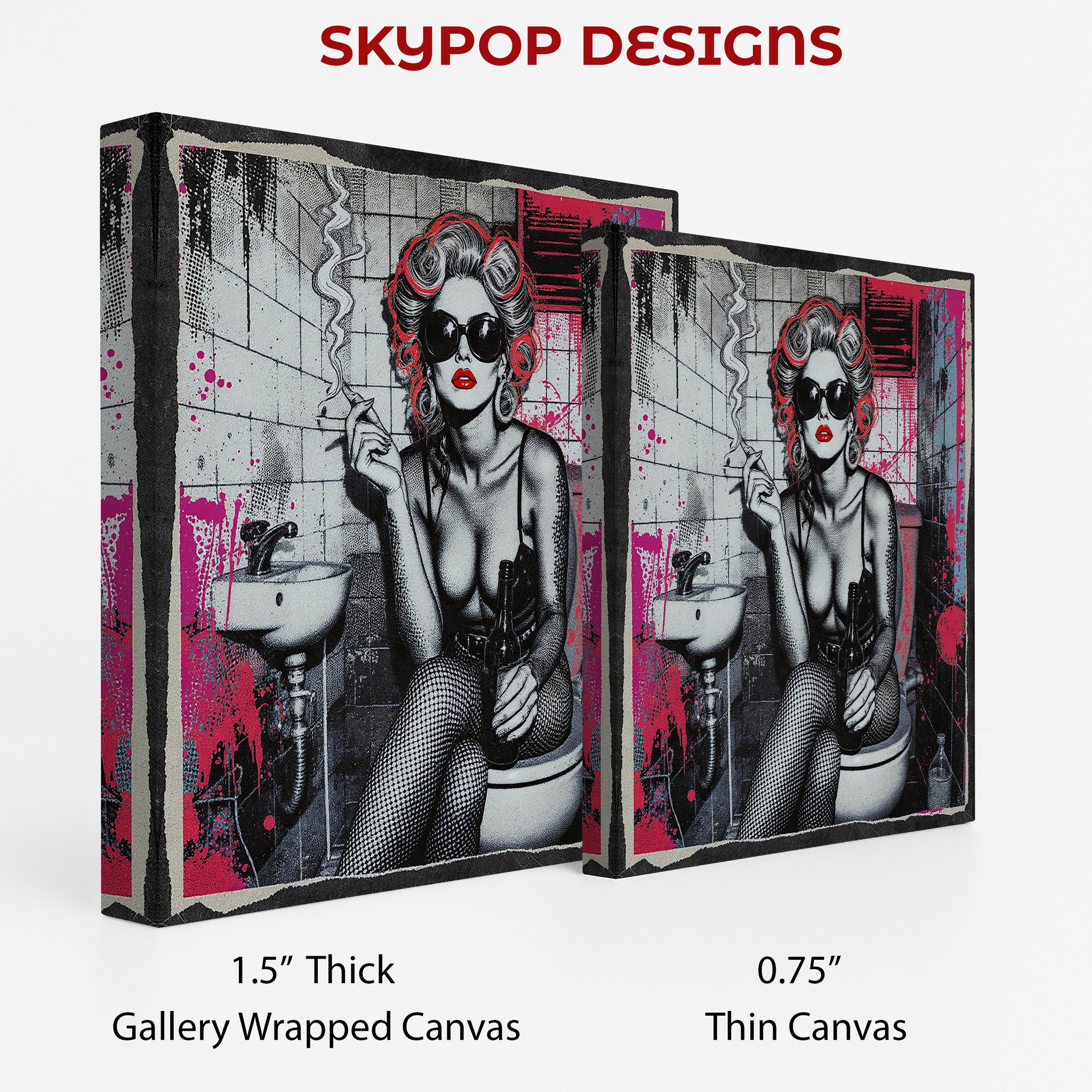 2.jpg Glamorous Bathroom Diva Art