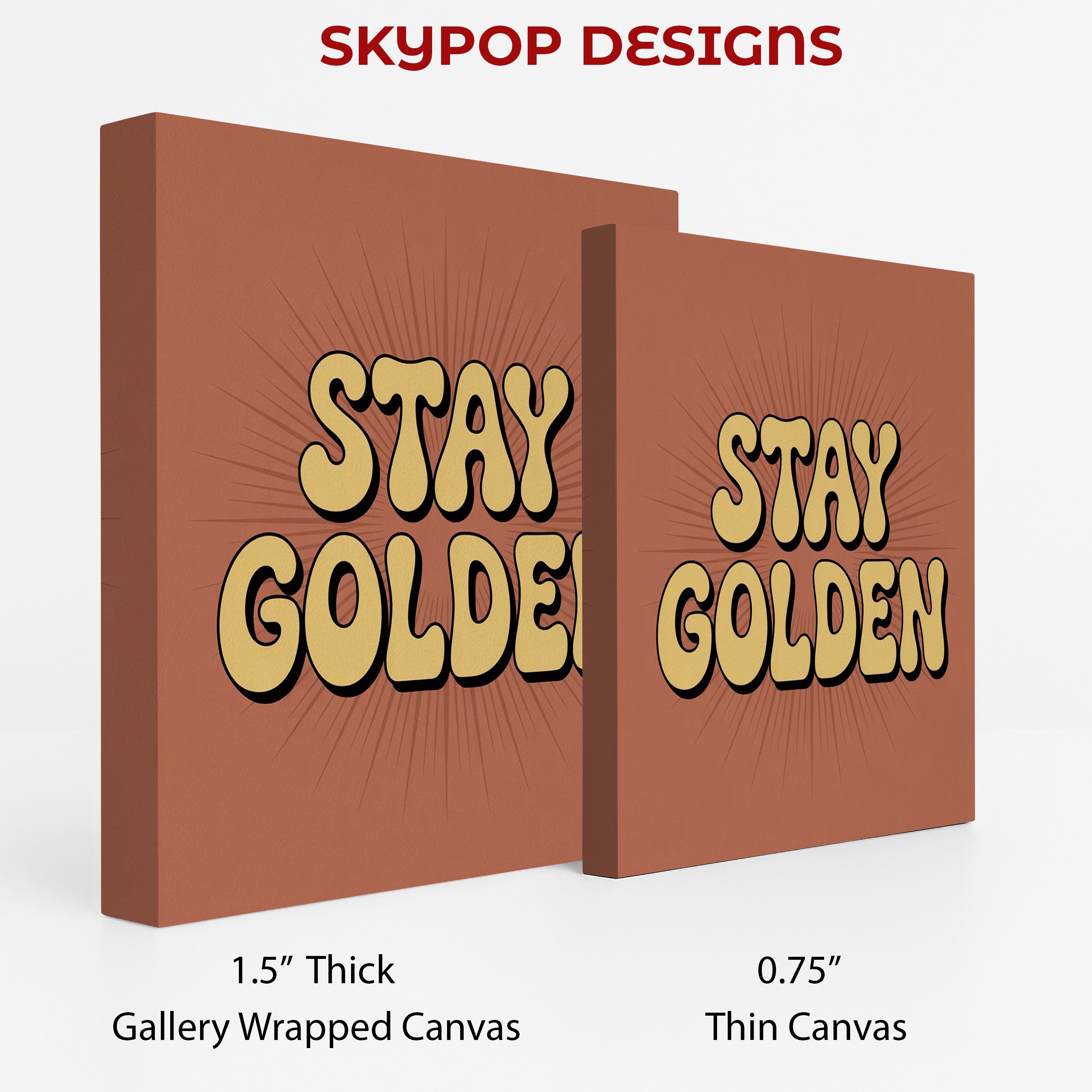 2.jpg Retro Stay Golden Art