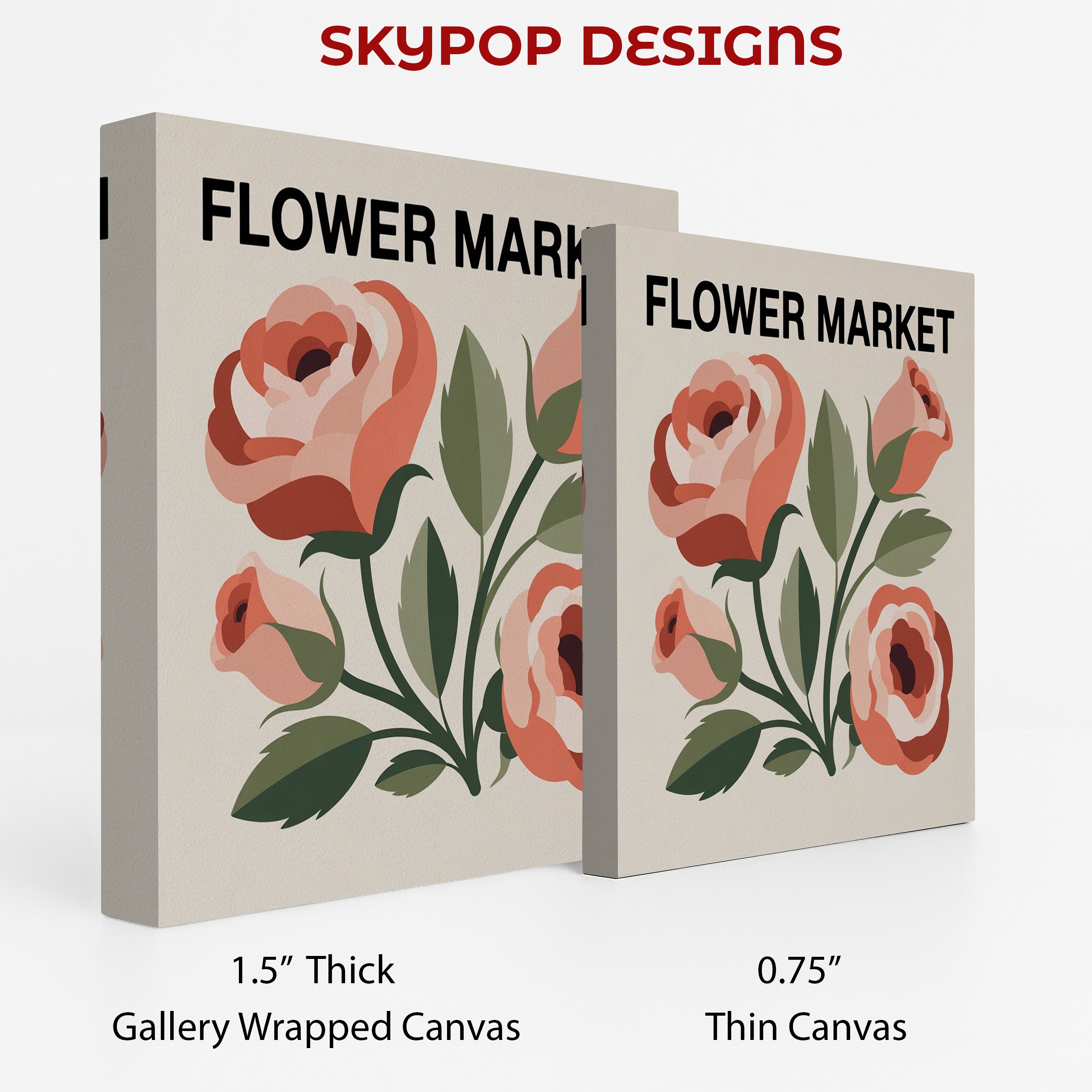 2.jpg Vintage Flower Market Art