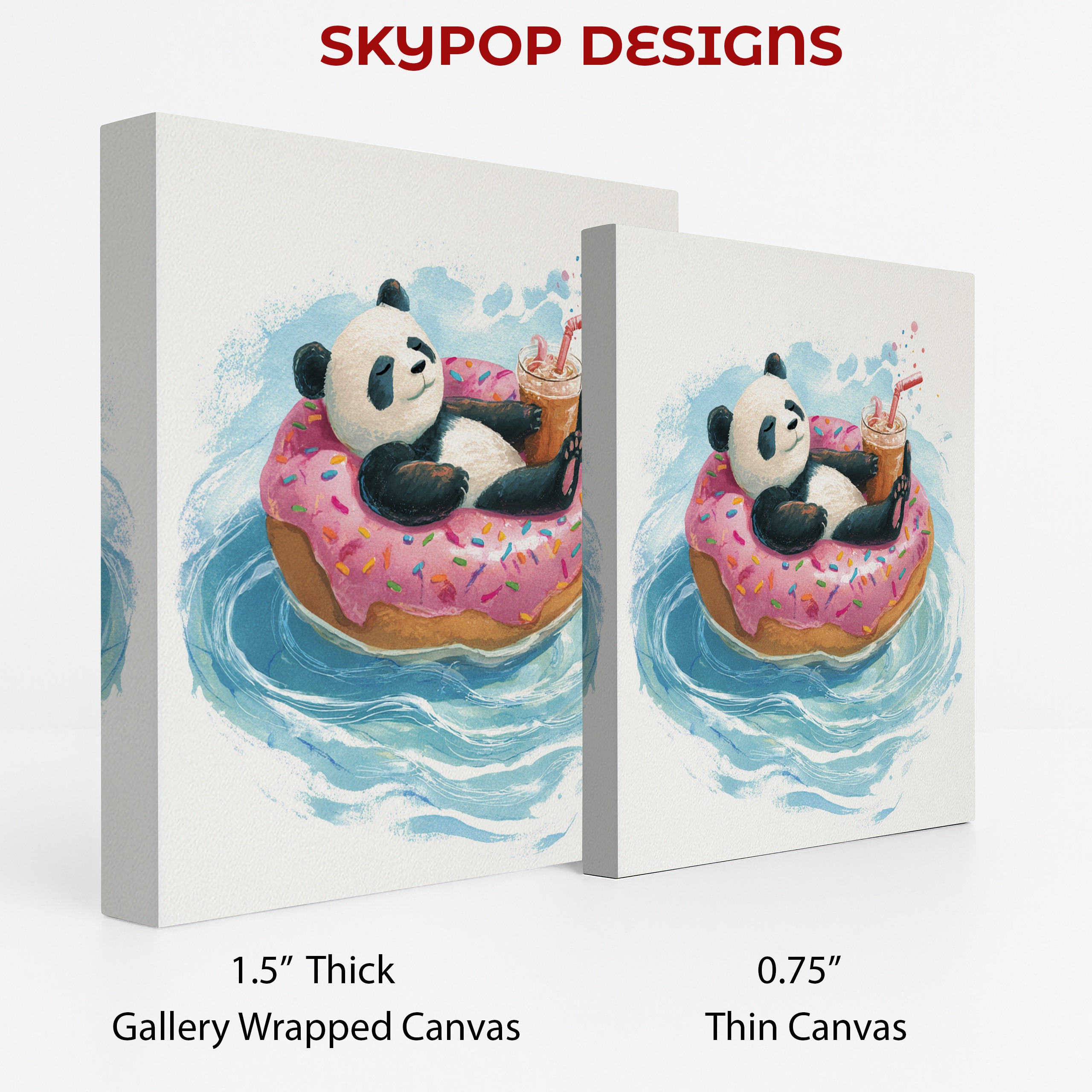 2.jpg Panda Donut Float Art