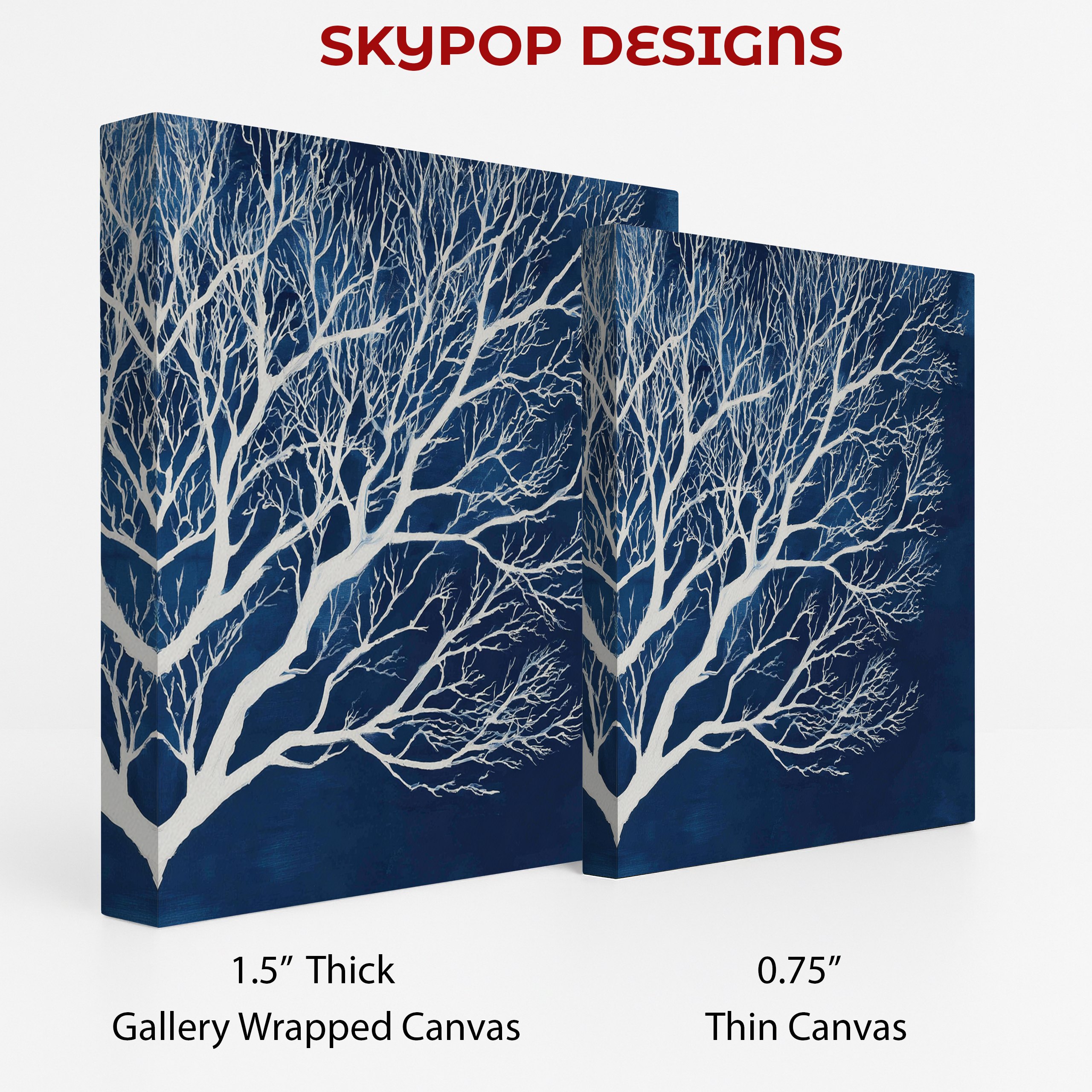 2.jpg Winter Tree Silhouette Art