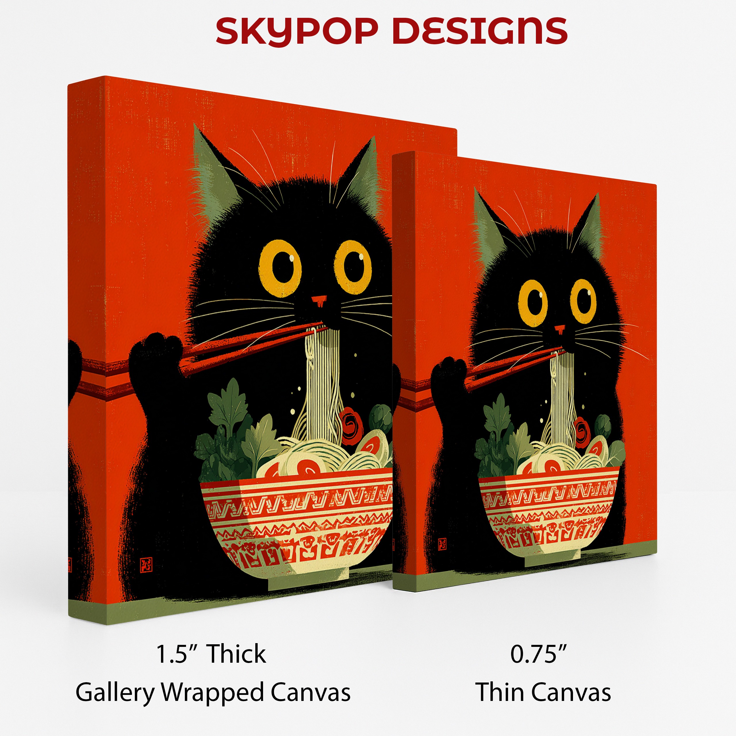 2.jpg Cat Noodle Bowl Art