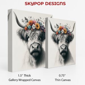 Highland Cow Art