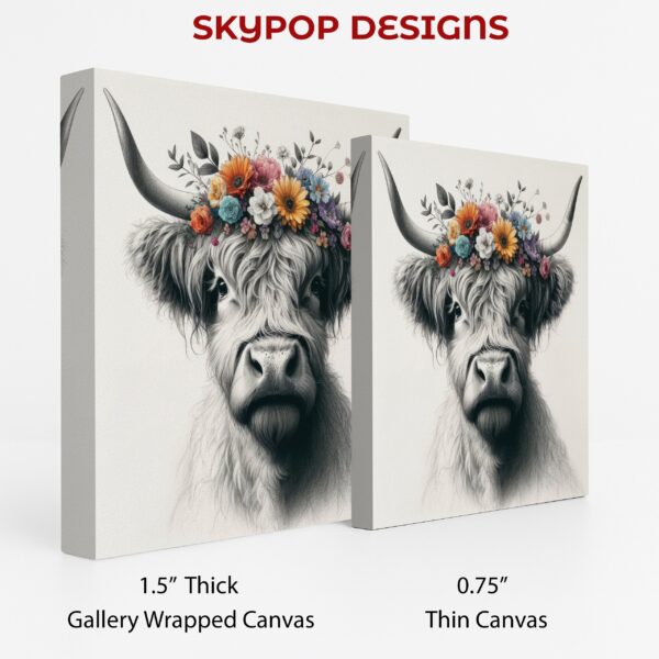 Highland Cow Art