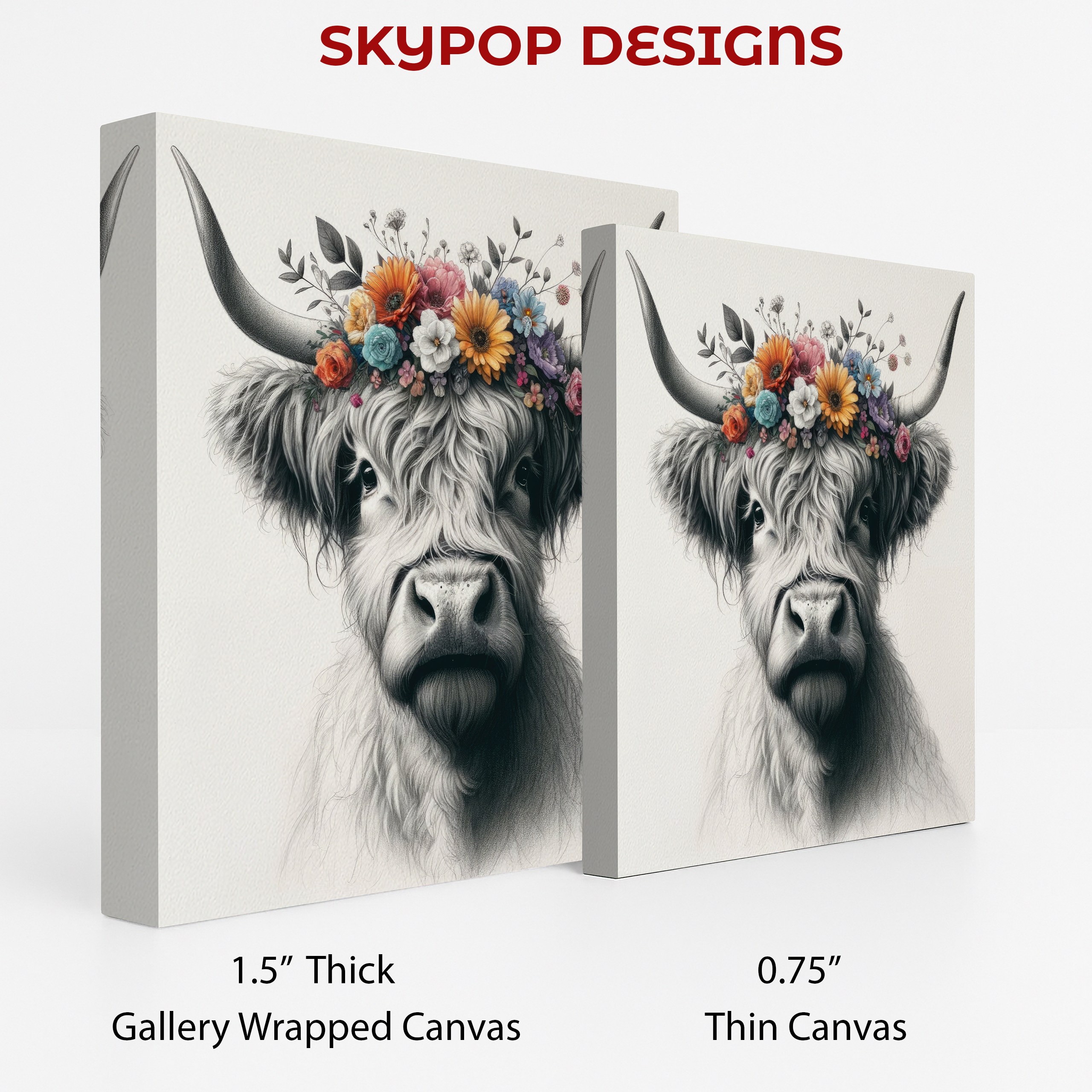 2.jpg Highland Cow Art