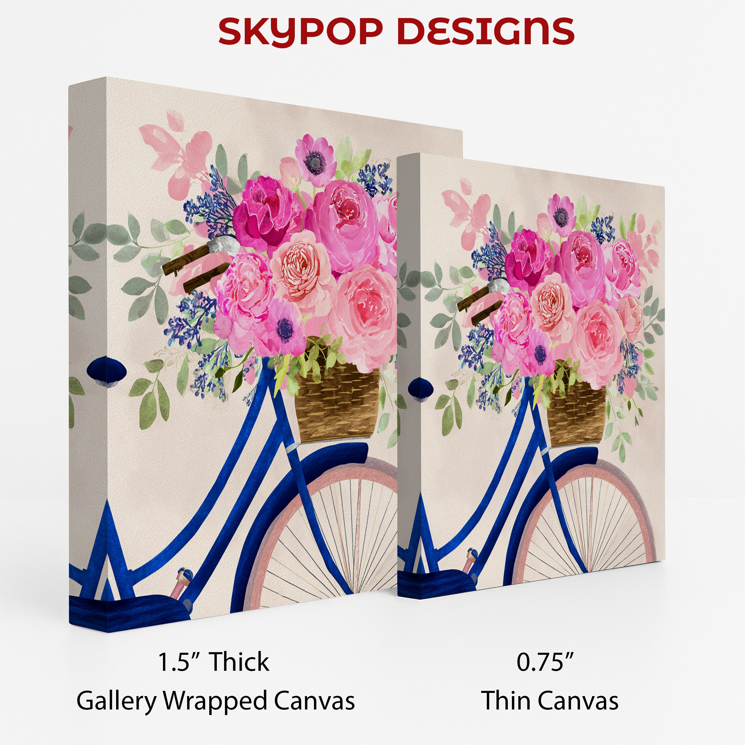 2.jpg Bicycle Flower Basket Art