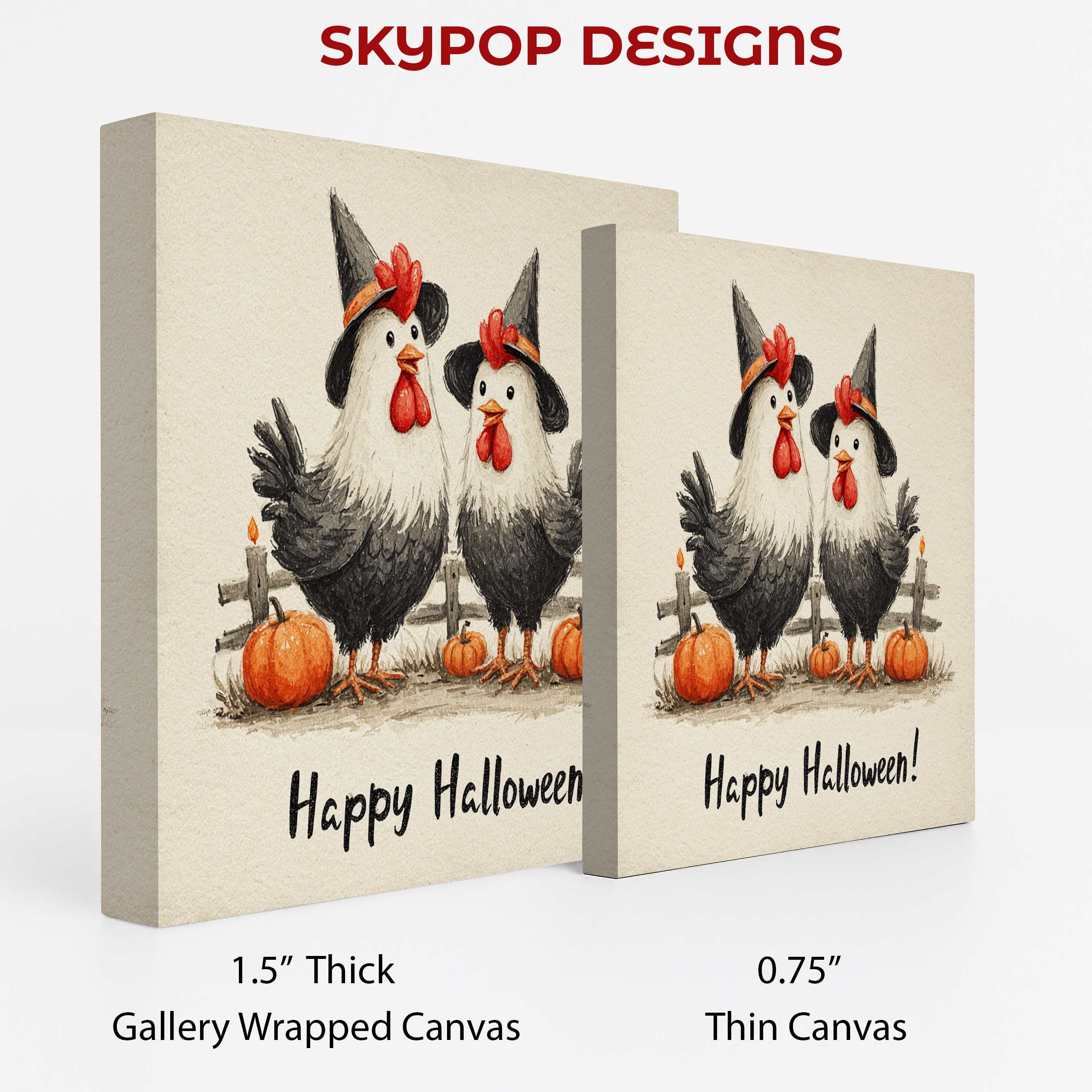 2.jpg Rooster Halloween Art