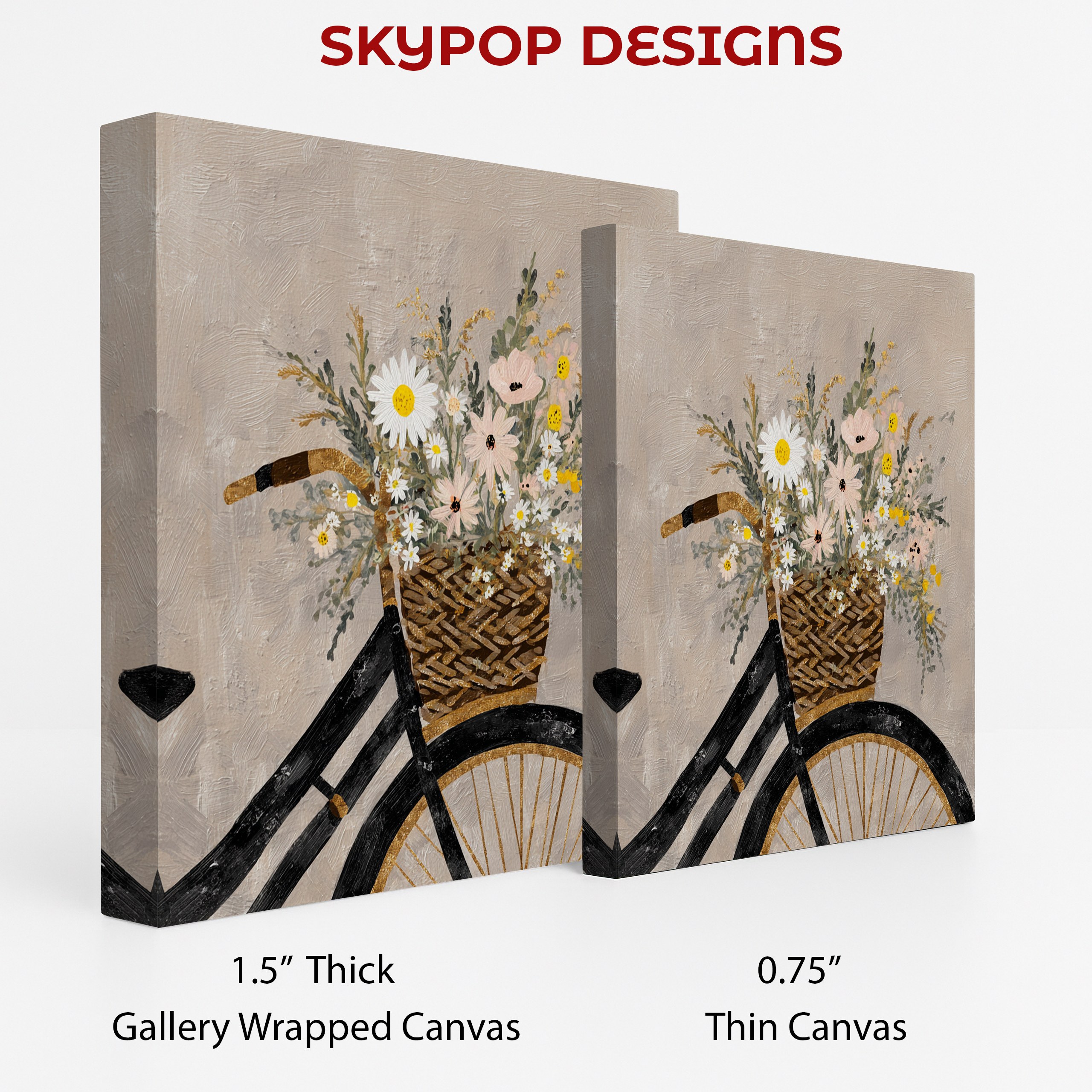 2.jpg Bicycle Flower Basket Art