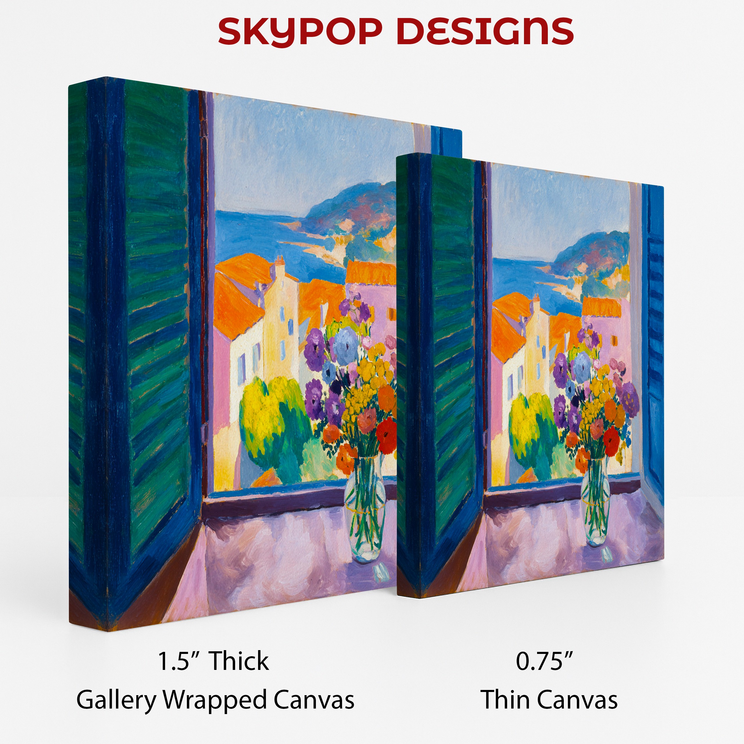 2.jpg Seaside Window Bouquet Art