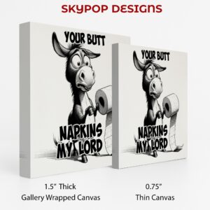 Donkey And Toilet Paper Art