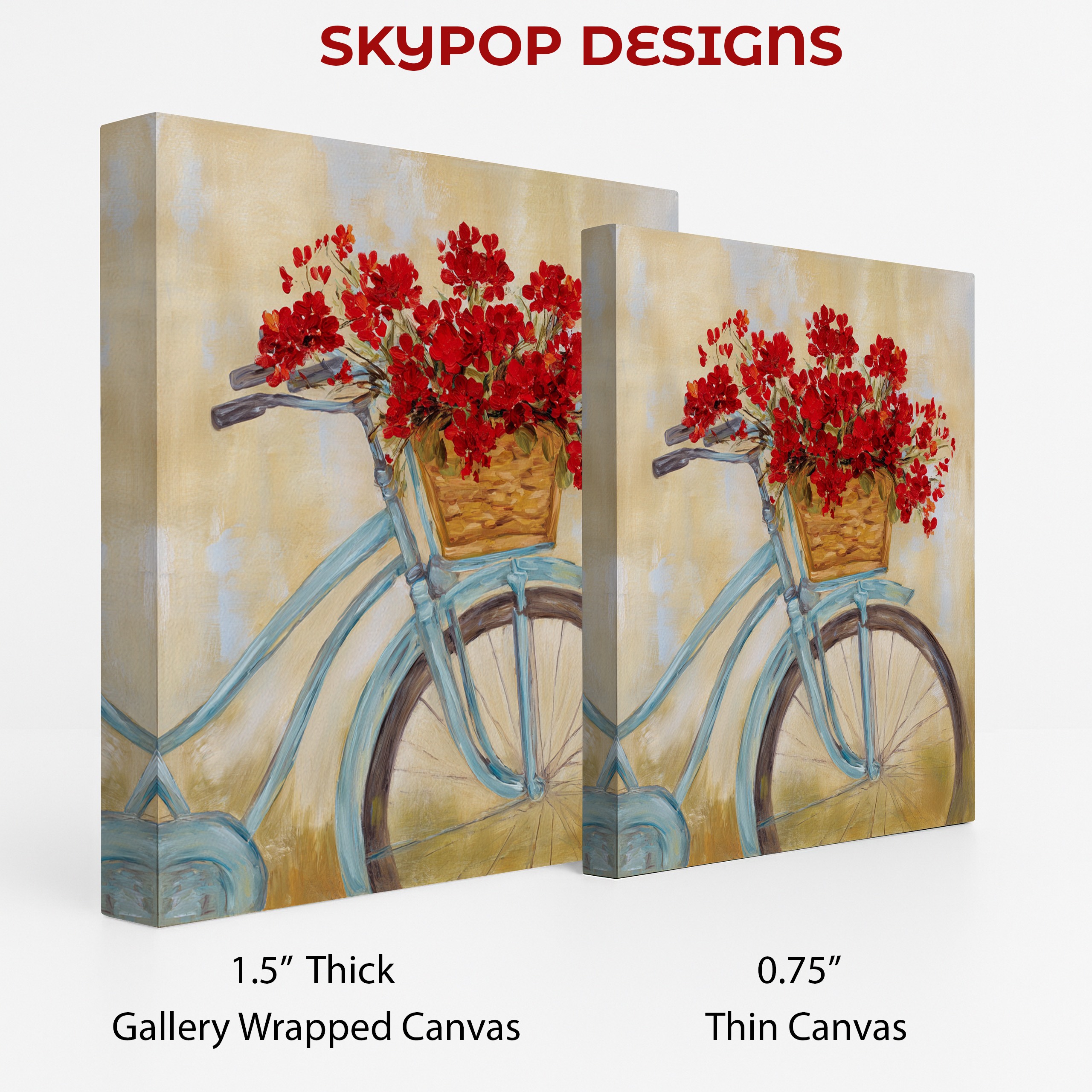 2.jpg Bicycle Flower Basket Art