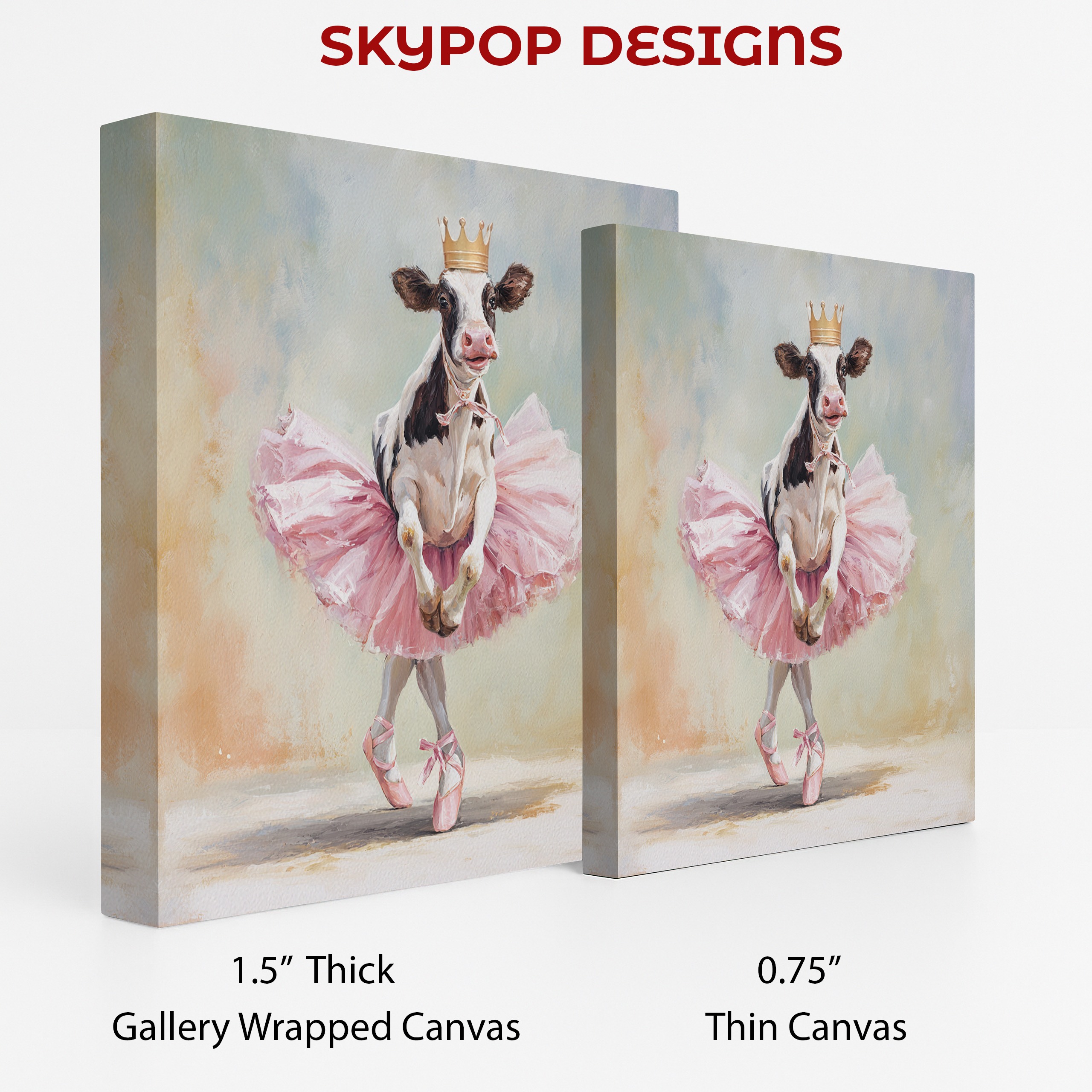 2.jpg Ballerina Cow Art