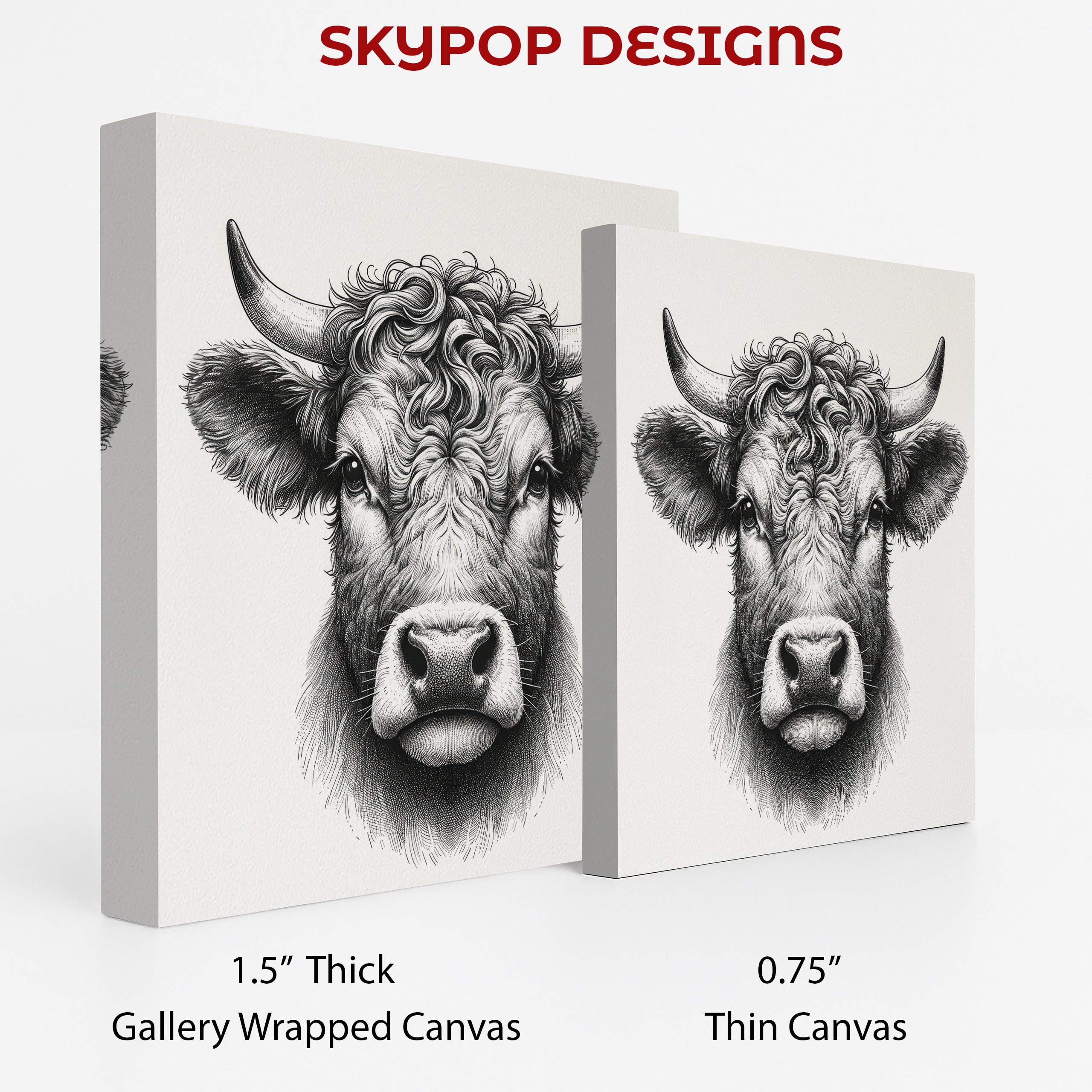 2.jpg Highland Cow Art
