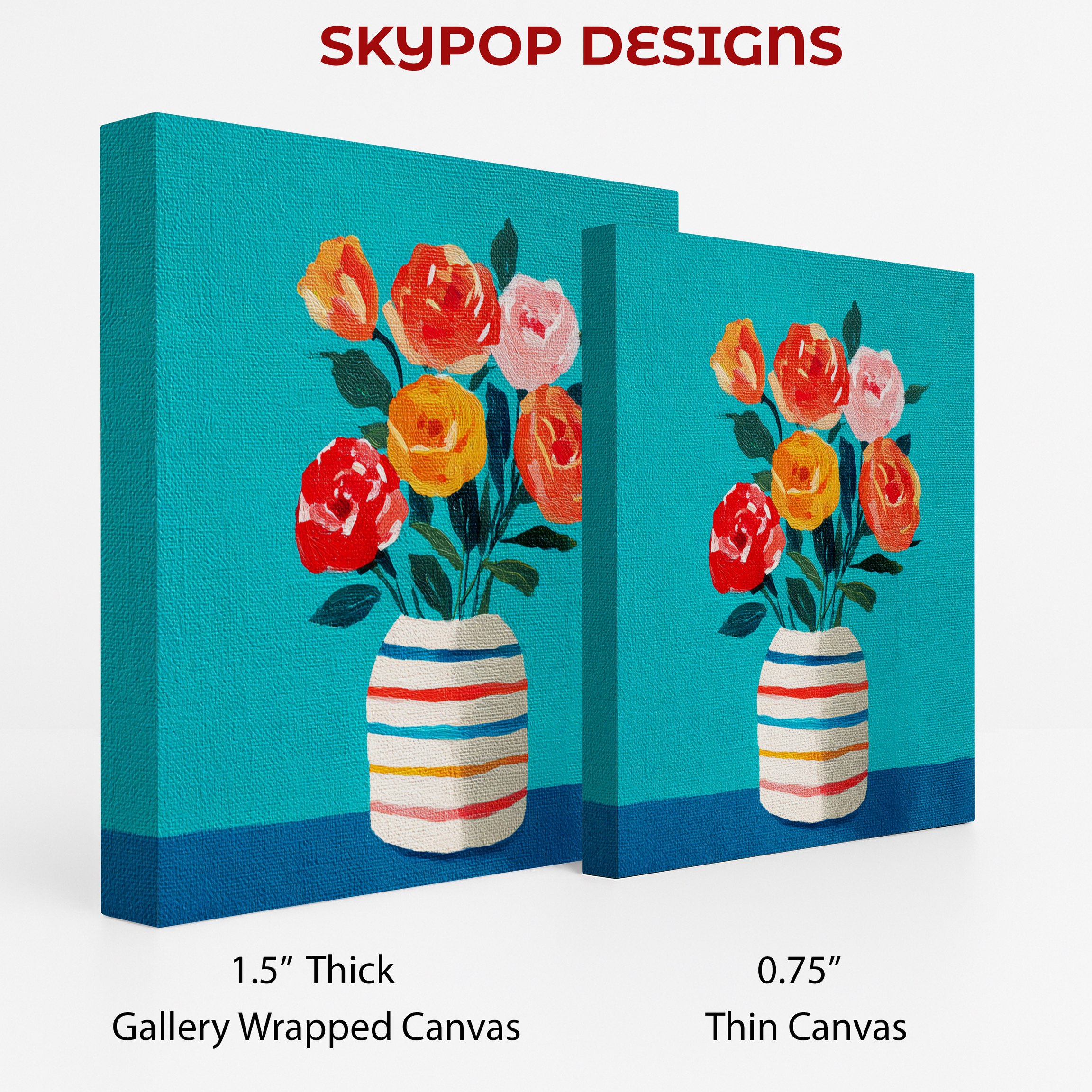 2.jpg Vibrant Floral Bouquet Art
