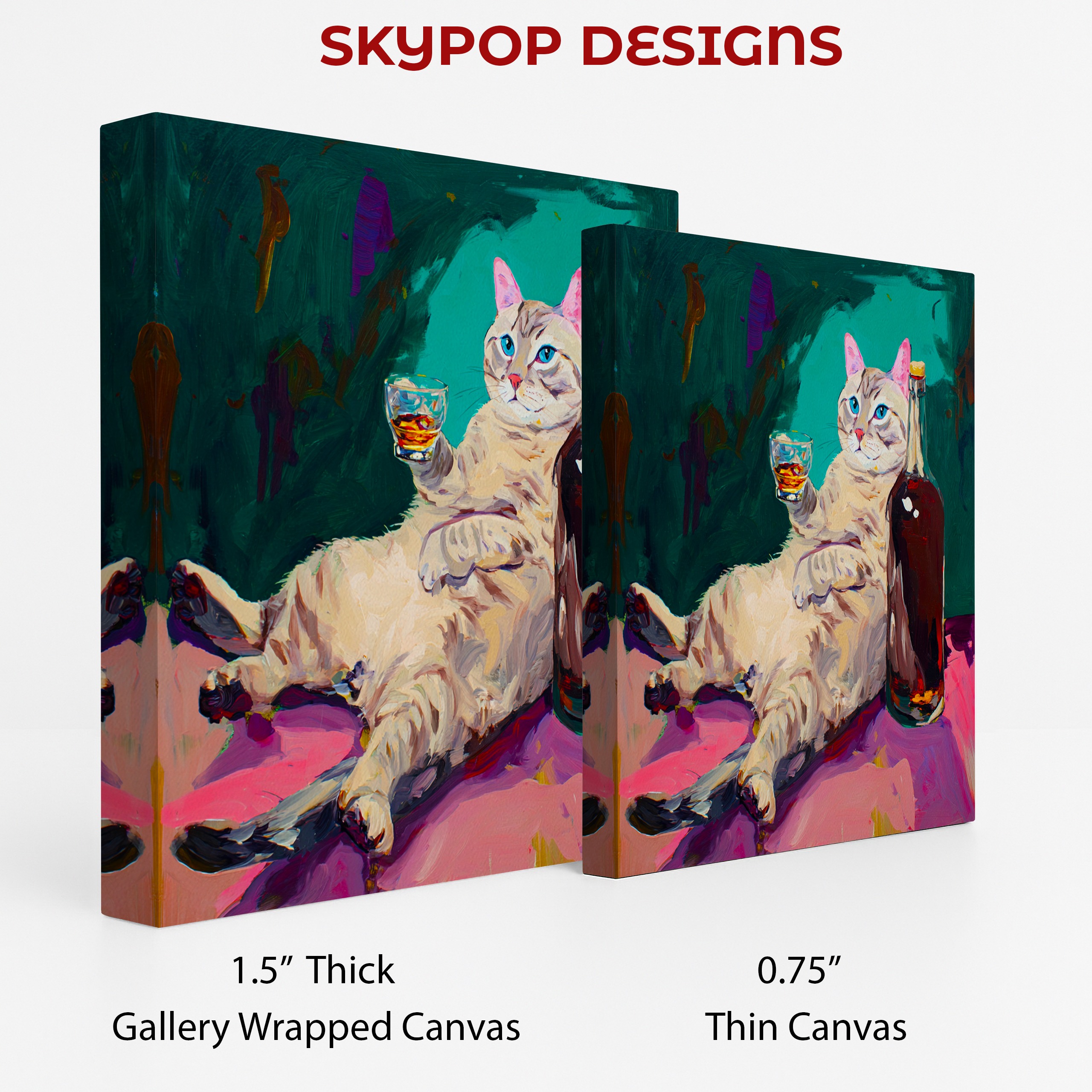2.jpg Cat Drinking Art