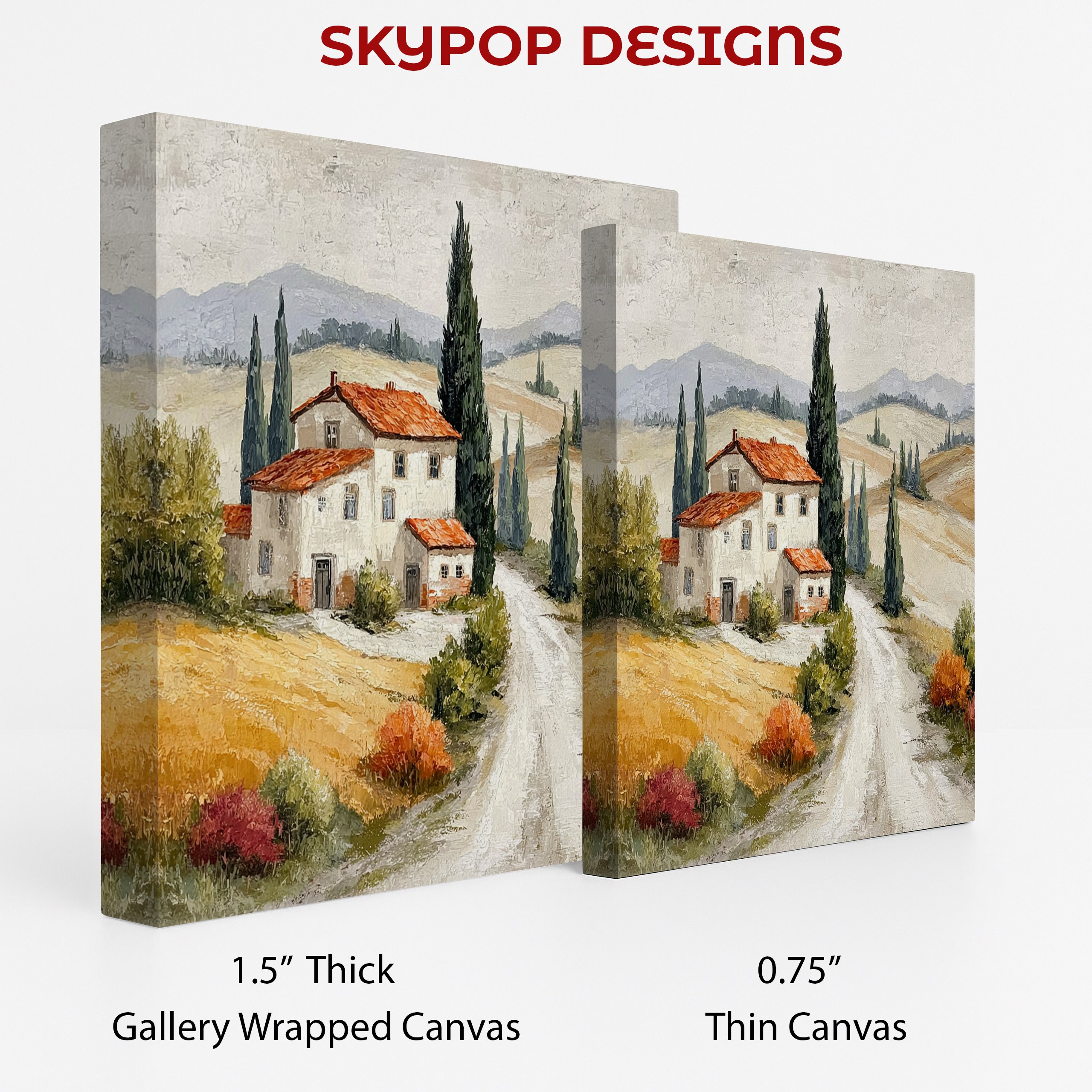 2.jpg Tuscan Countryside Villa Art